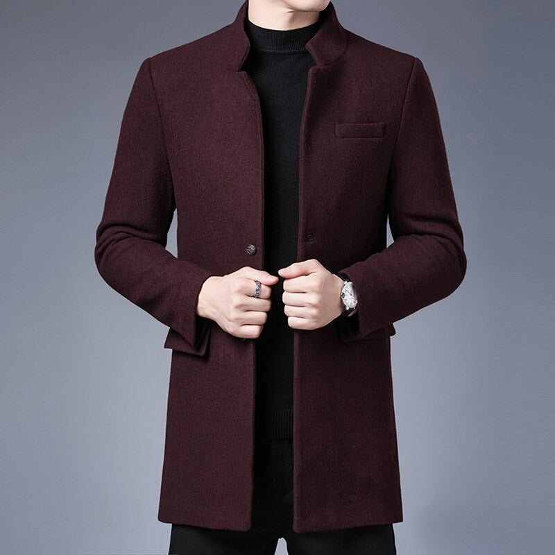 WW | Elegant Men's Button-Down Coat