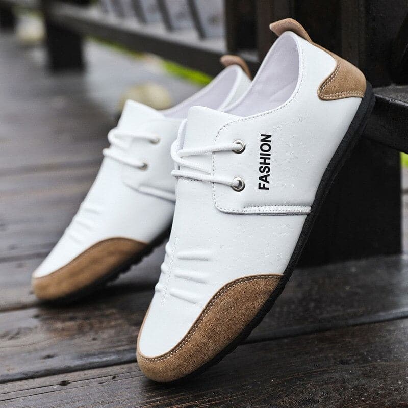 WW | Schuhe Atmungsaktiv Und Bequem Rutschfeste Gummisohle Mokassin Zehen Schnürung