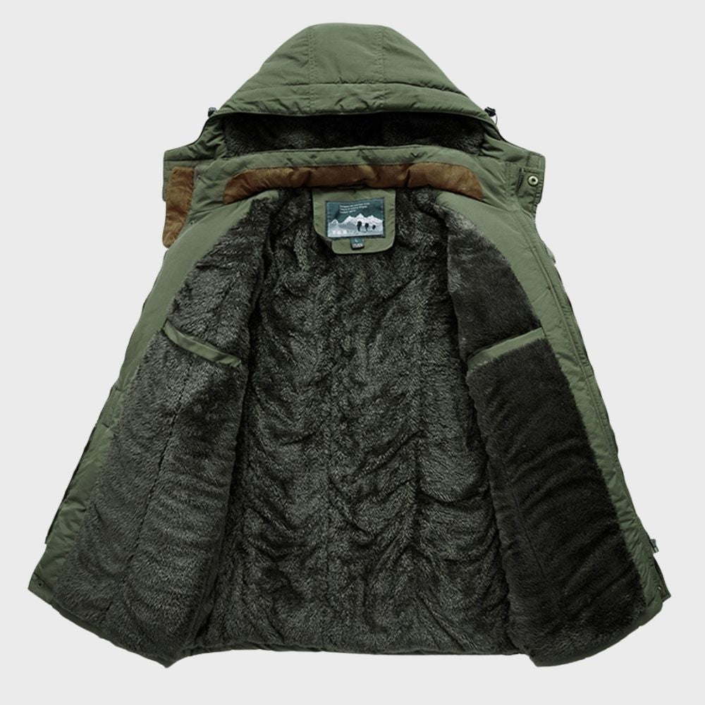 WW | Men's Hooded Waterproof Winter Jacket