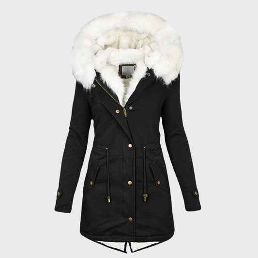 und warme Winterjacke
