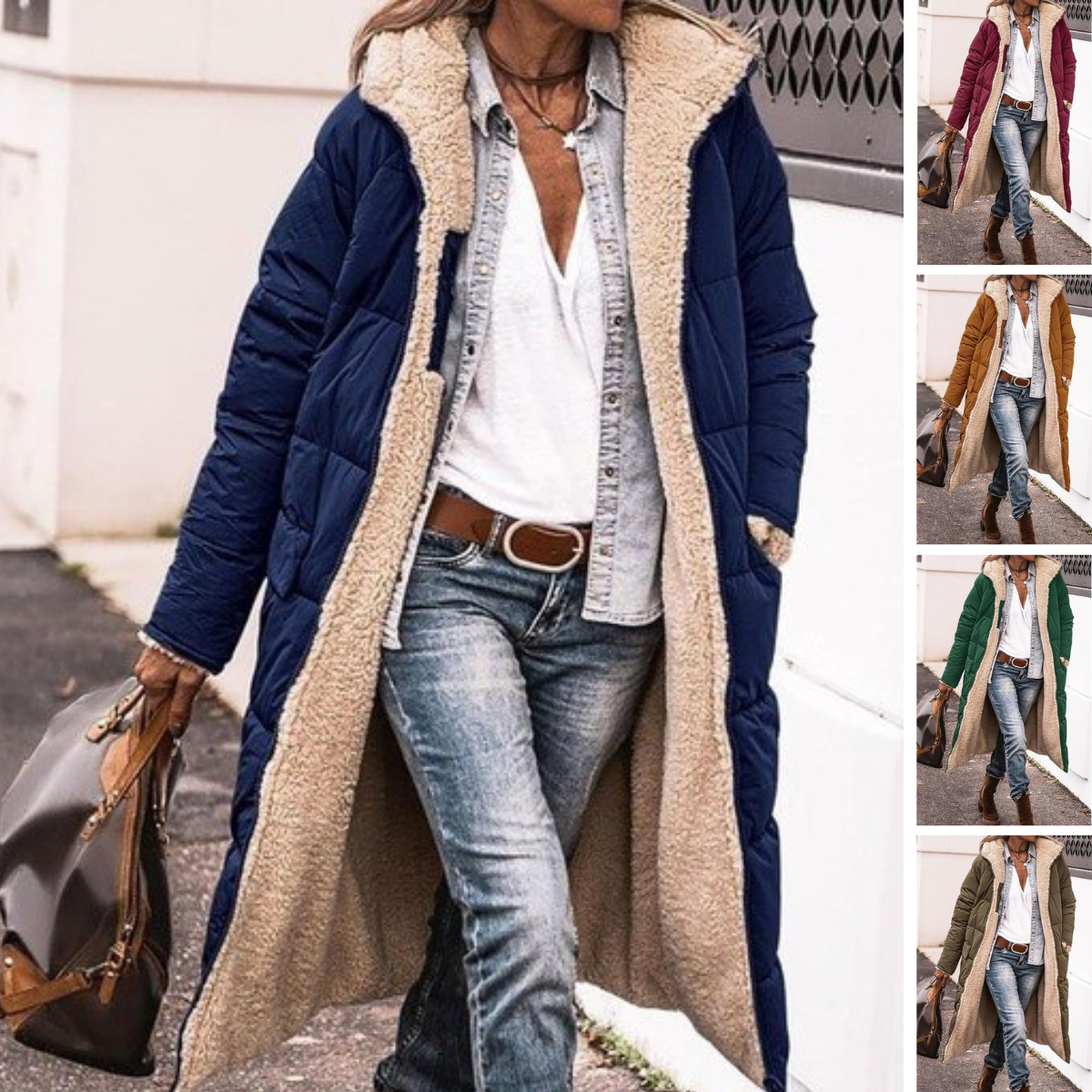 WW | Warm Long Hooded Jacket