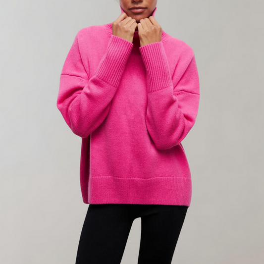 WW | Ärmelloser High-Neck Pullover zum Layering