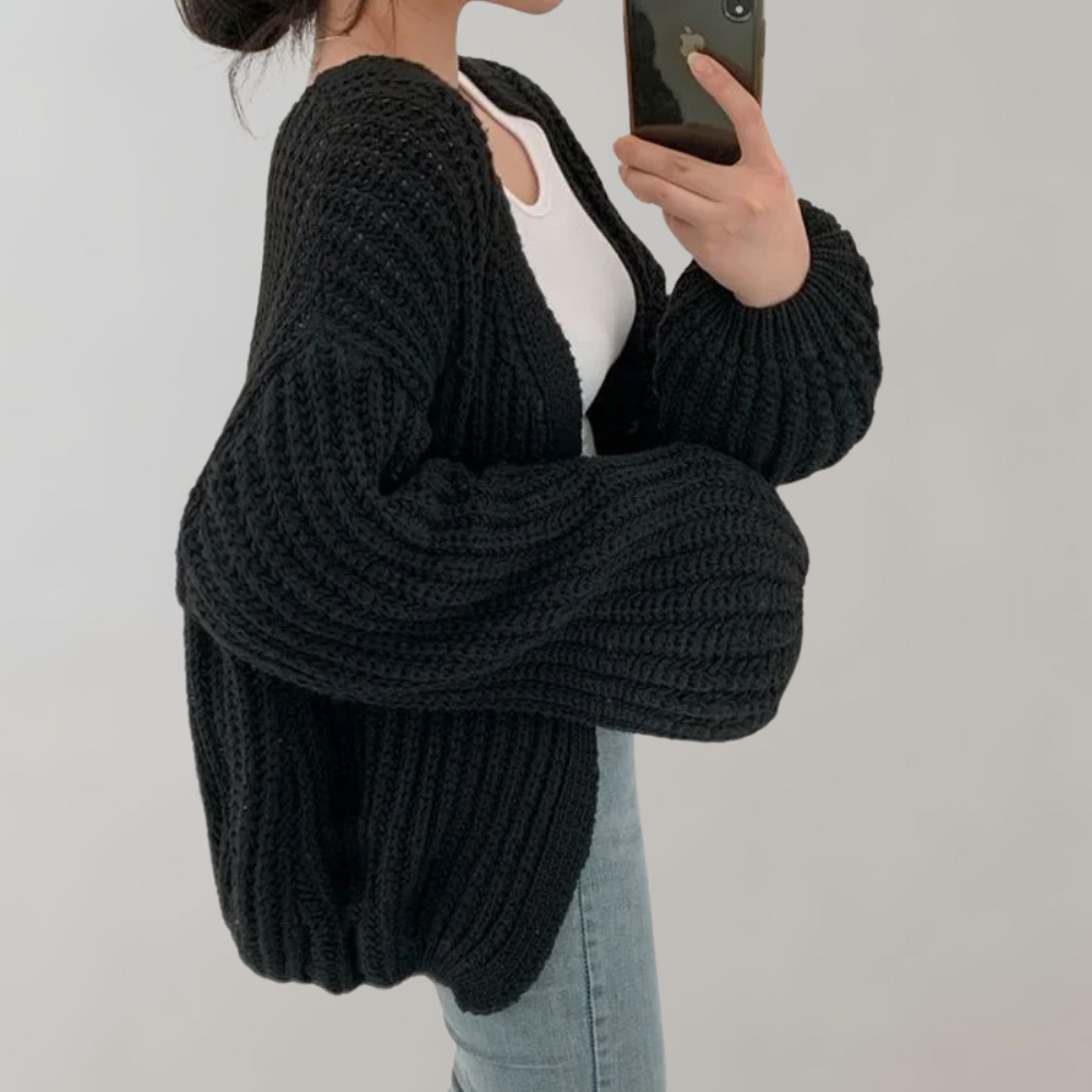 WW | Trendiger Strickwintercardigan für Frauen