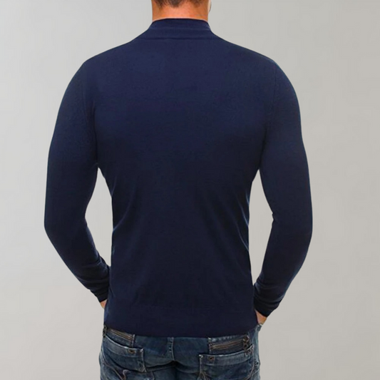 WW | Herren Kapuzenpullover Mit Reißverschluss Detail