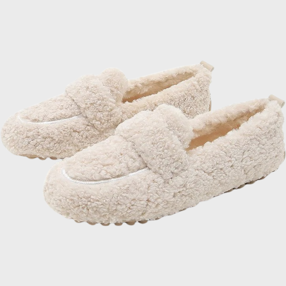 WW |  Weicher Plüsch-Slipper für Damen