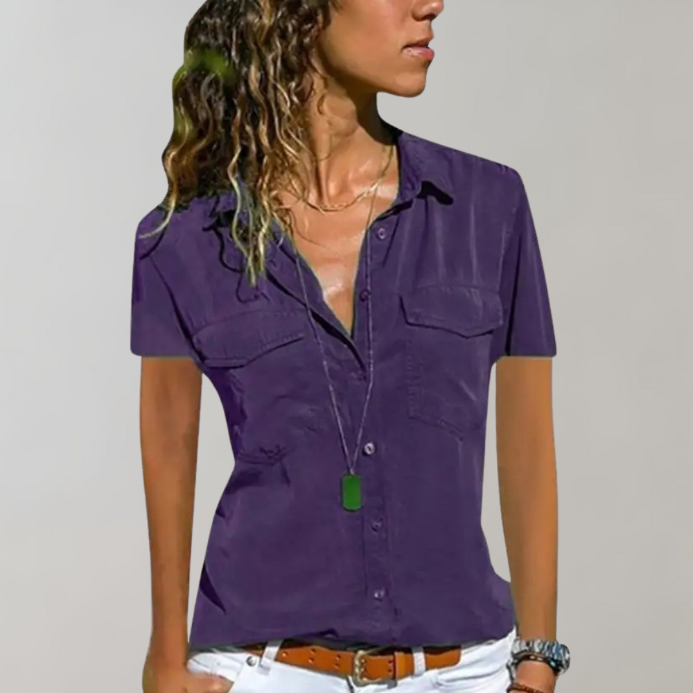 WW | Women's Short-Sleeved Blouse