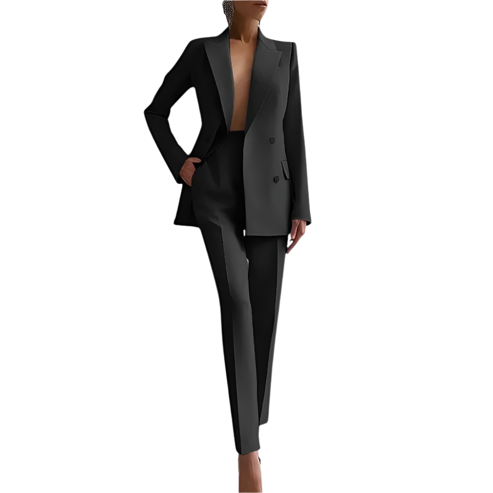 WW | Elegantes Doppelreiher Kostüm für Damen
