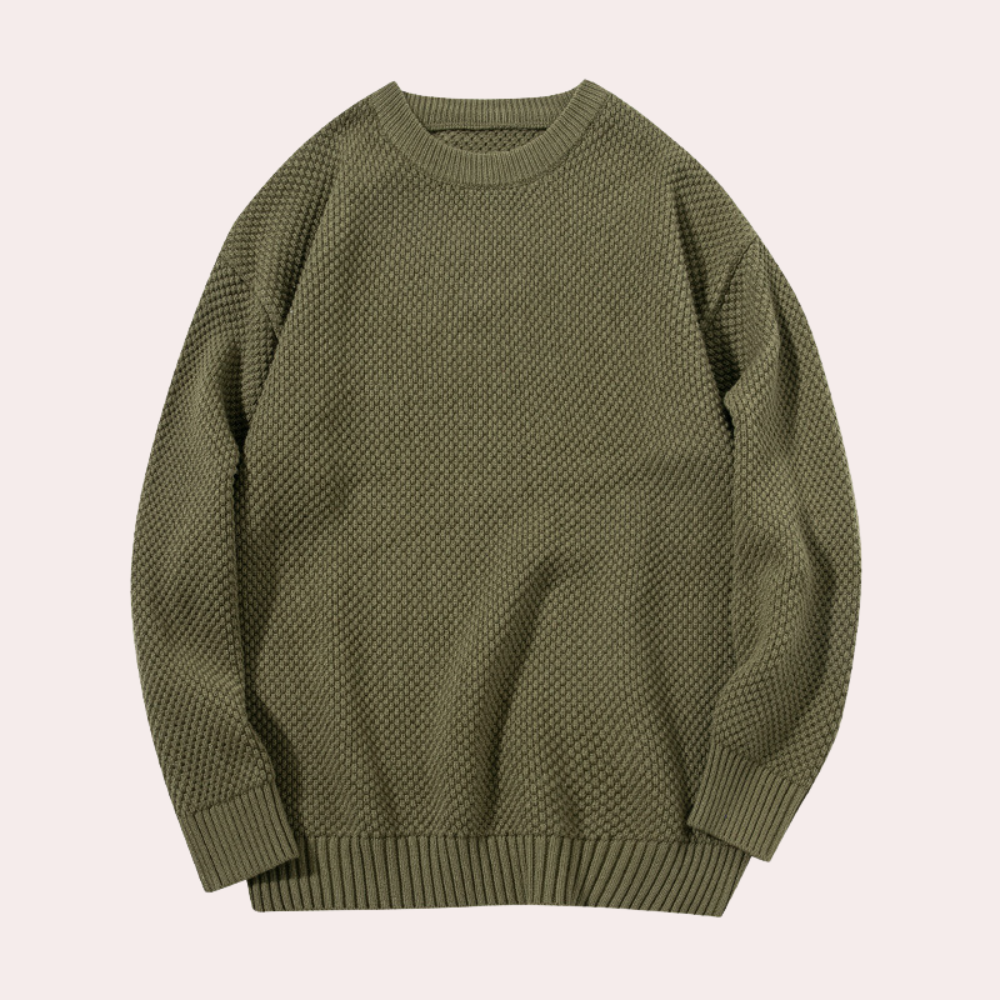 WW | Lässige Herrenpullover mit Rundhalsausschnitt