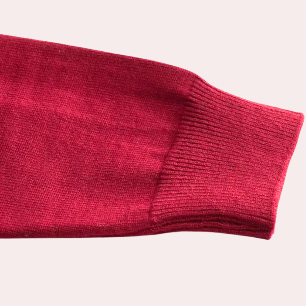 WW | Roter Herrenpullover