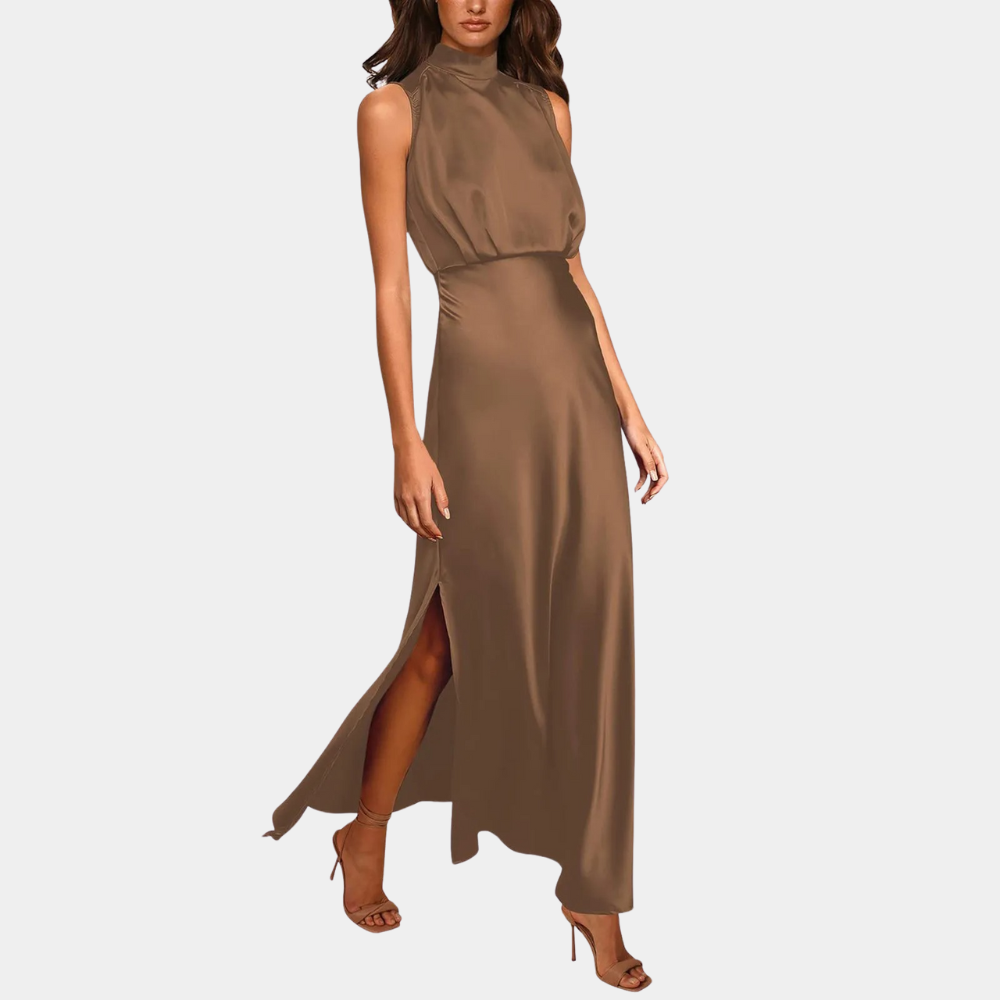 WW | Elegant Women's Dress With Slit