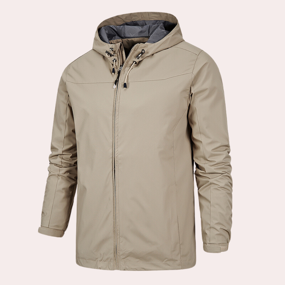 WW | Comfortable windbreaker with hood