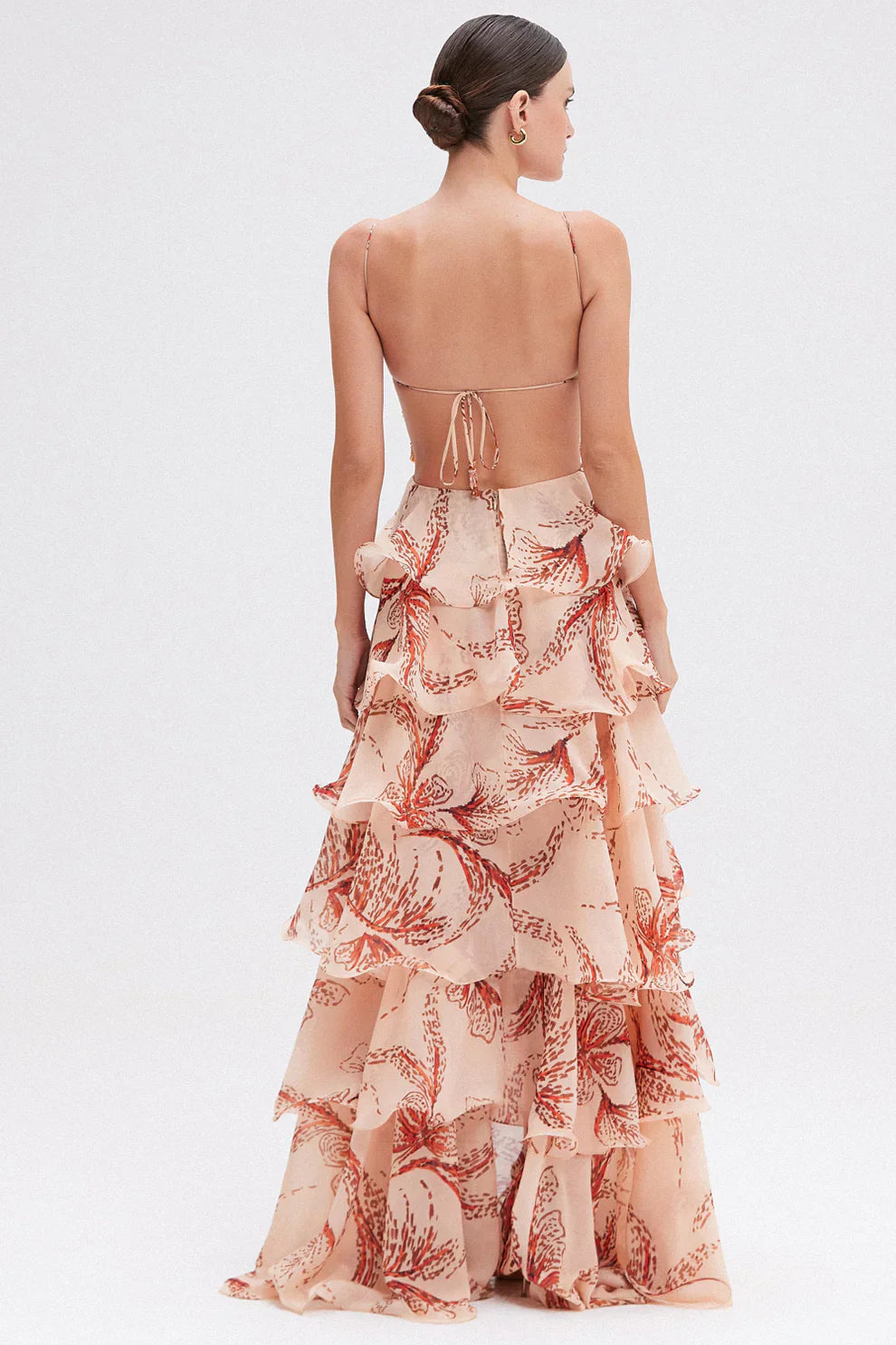 ISALINA™ | Ruffled Midi Dress