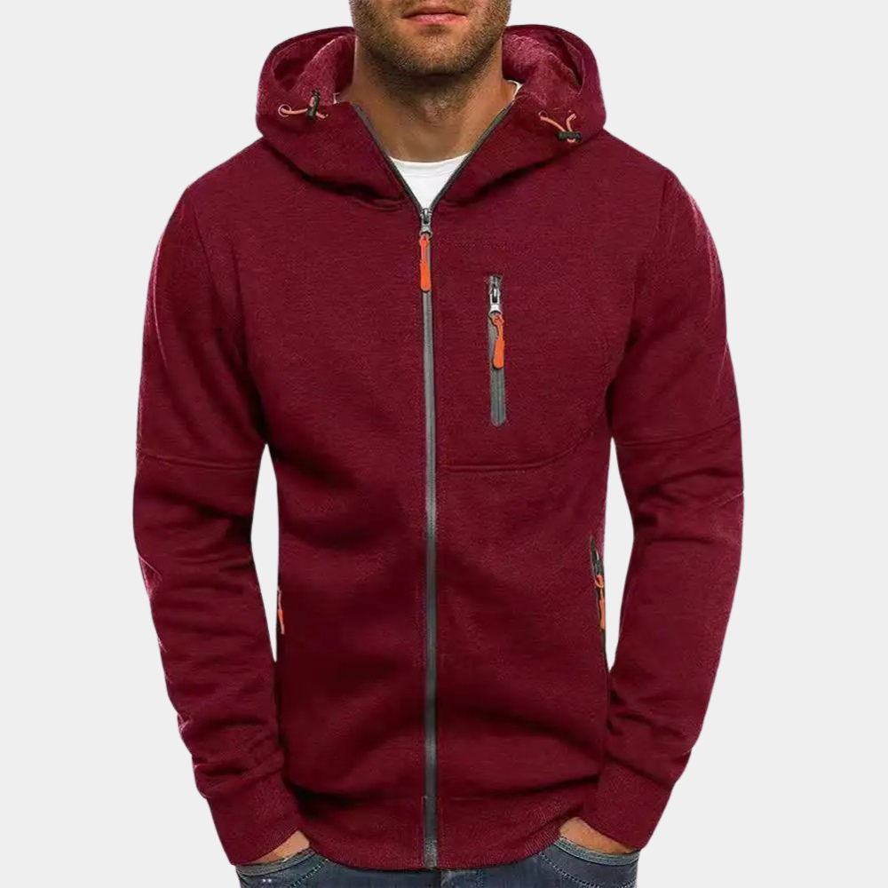 WW | Men's Zip-Up Hoodie