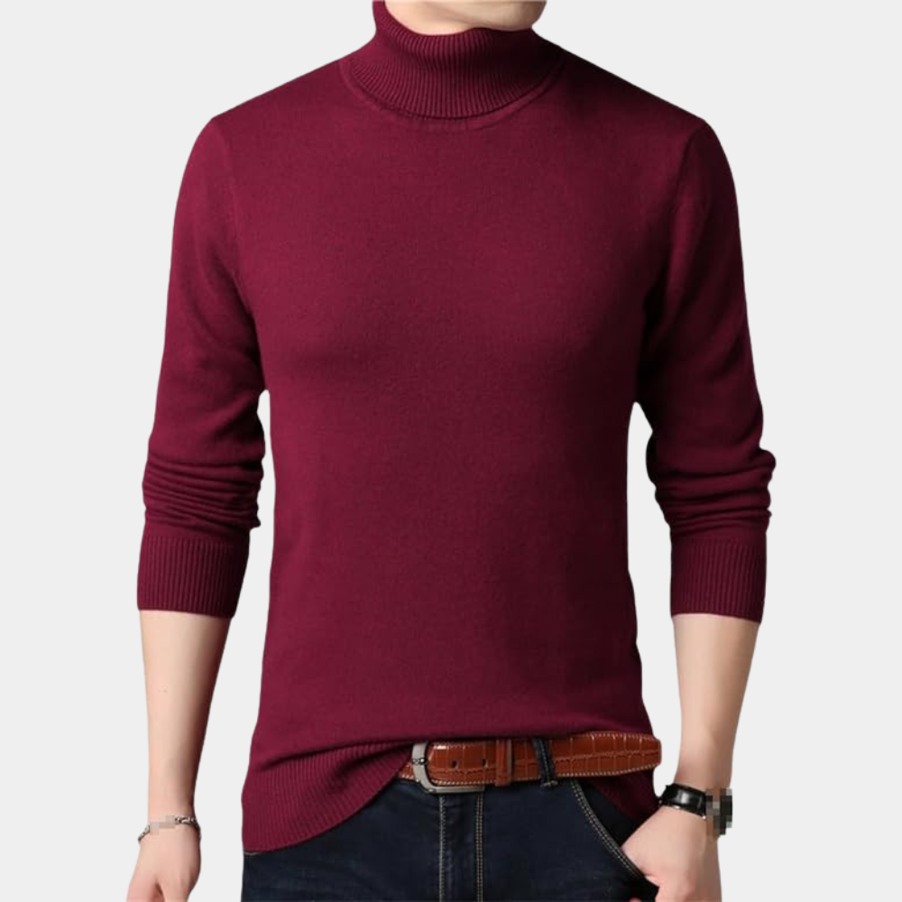 WW | Warme Herrenpullover mit Kragen
