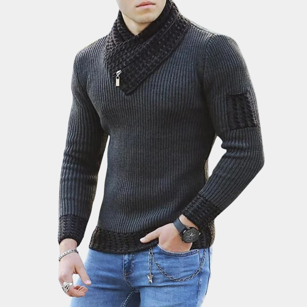 WW | Elegante, Warme Herrenstrickjacke