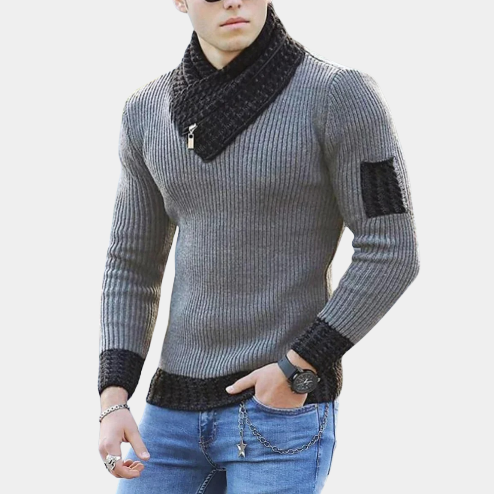 WW | Elegante, Warme Herrenstrickjacke