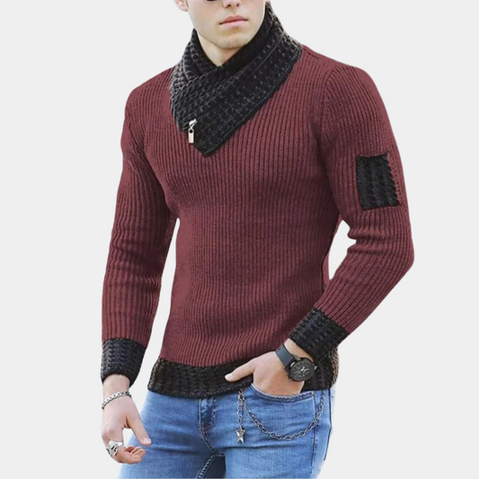 WW | Elegante, Warme Herrenstrickjacke