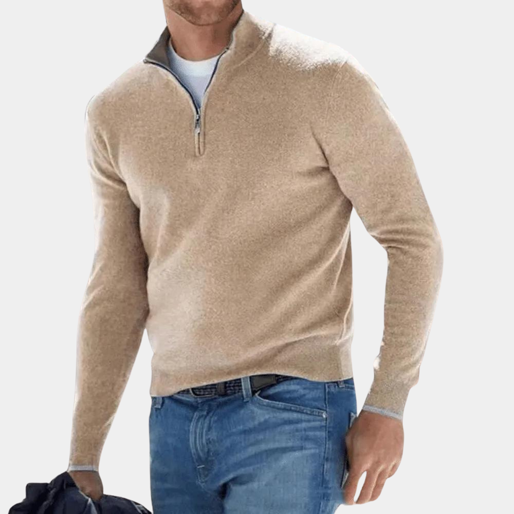 WW | Men's Half-Zip Sweater