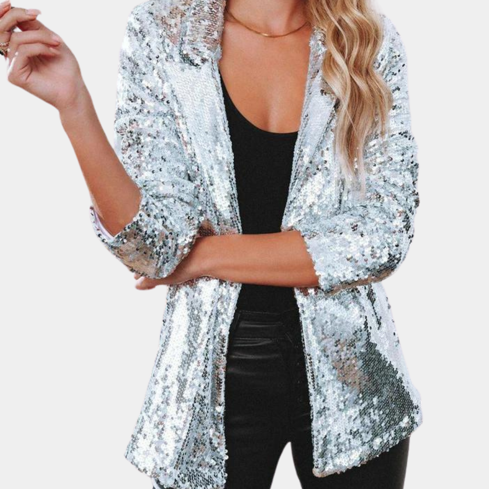 WW | Eleganter Glitzerblazer für Damen