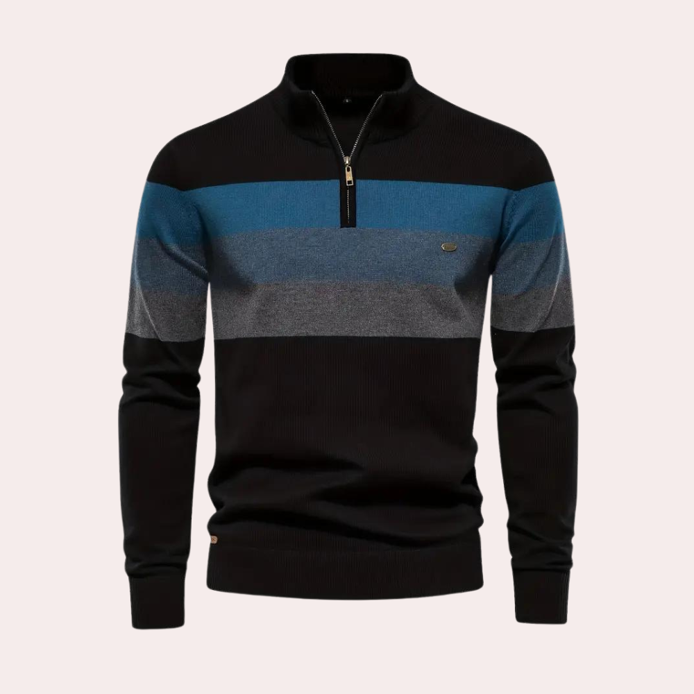 WW | Stylischer Color Block Kapuzenpullover