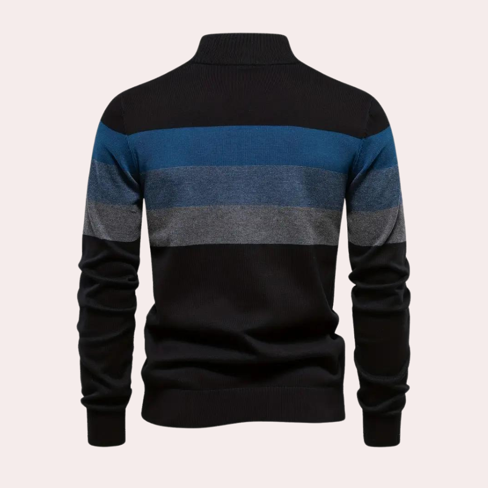 WW | Stylischer Color Block Kapuzenpullover