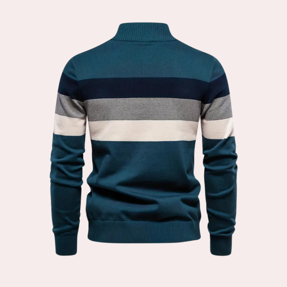 WW | Stylischer Color Block Kapuzenpullover