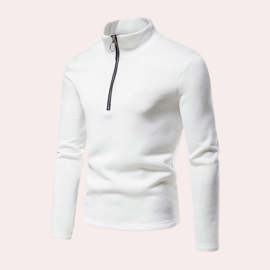 WW | Herrenpullover mit Reißverschluss