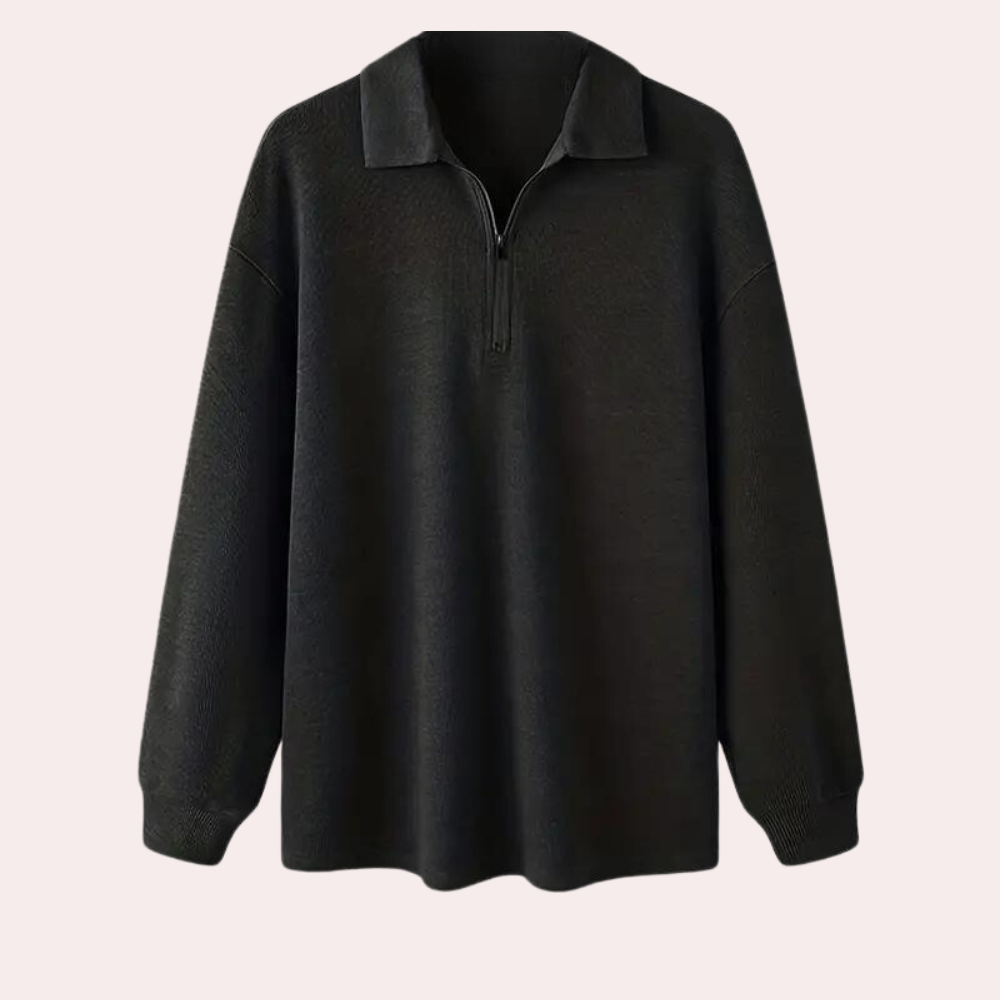 WW | Ribbed Men's Zip-Up Hoodie