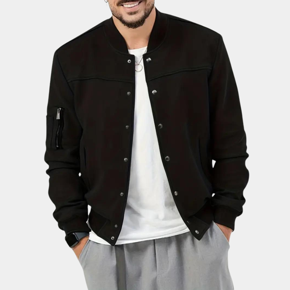 WW | Fashionable Bomber Jacket For Men For Leisure