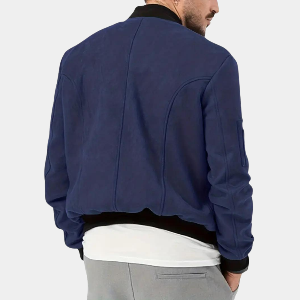 WW | Fashionable Bomber Jacket For Men For Leisure