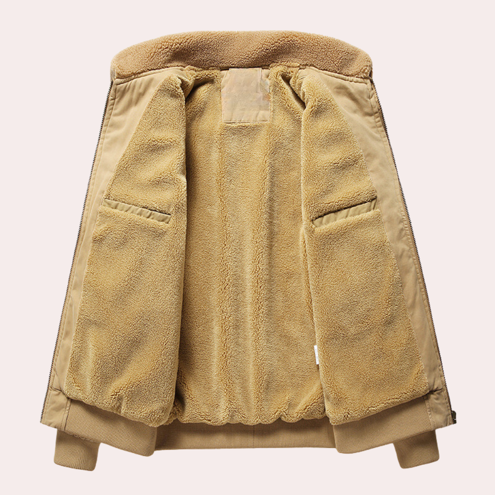 WW | Herren Bomberjacke mit Vielen Taschen