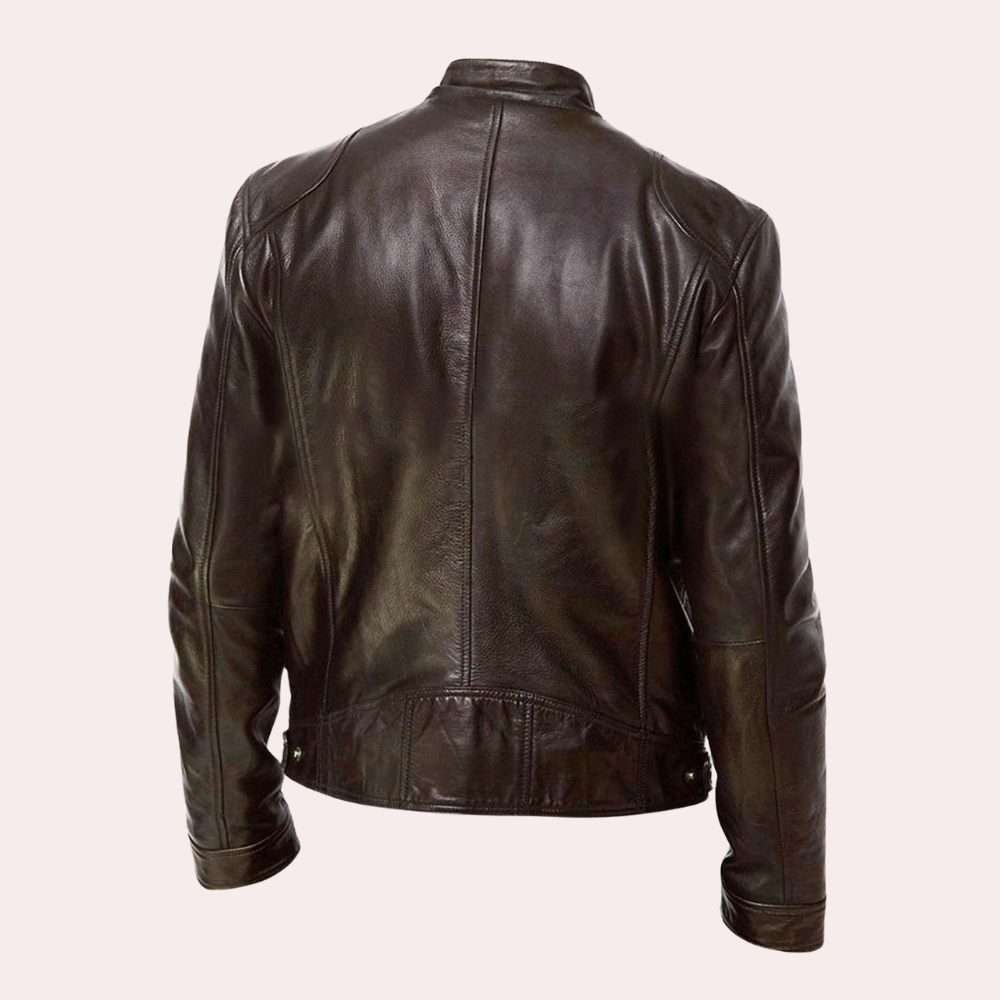 WW | Biker Kunstlederjacke - Klassischer Stil für Alltag & Freizeit
