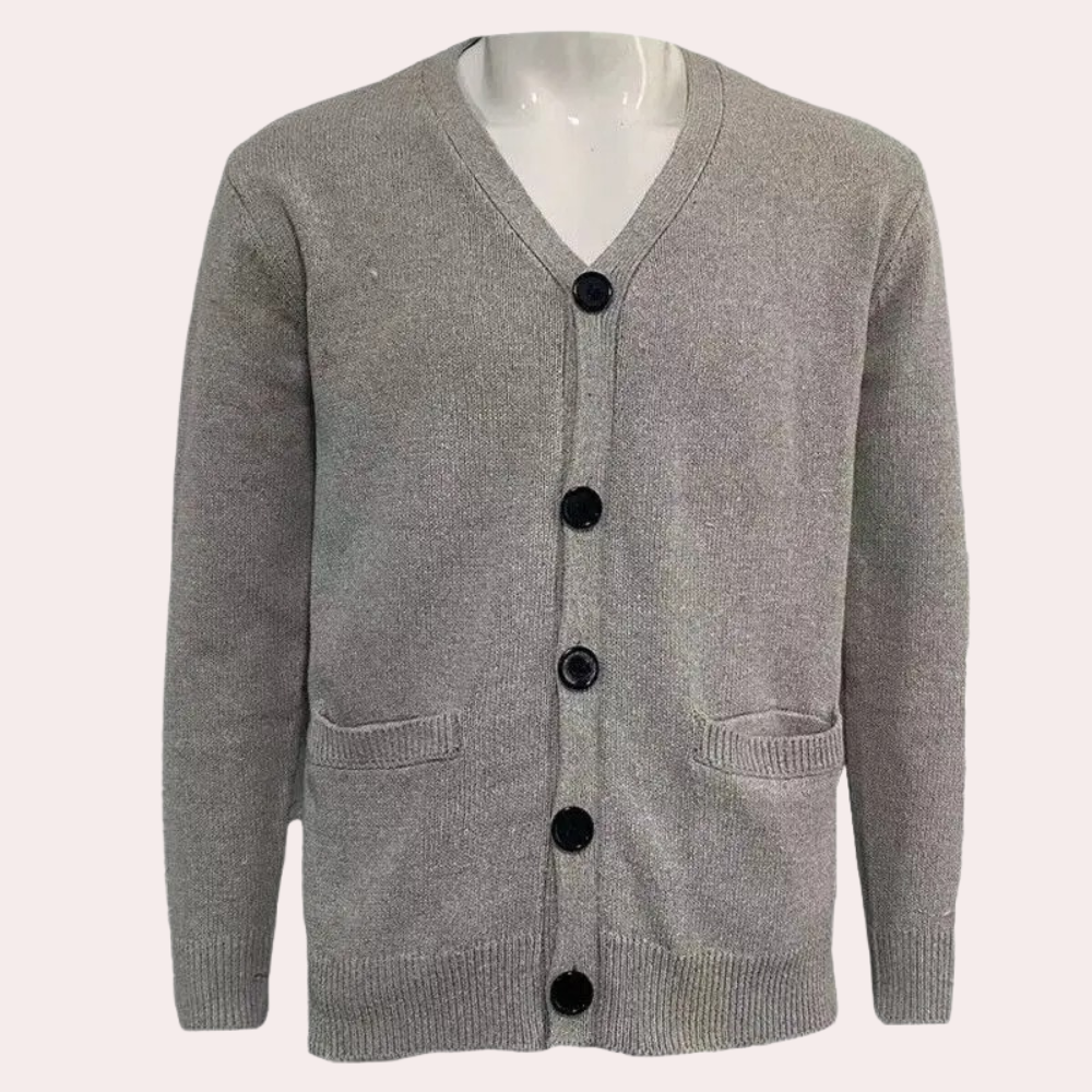 WW | Lässige Strickjacke mit Knöpfen