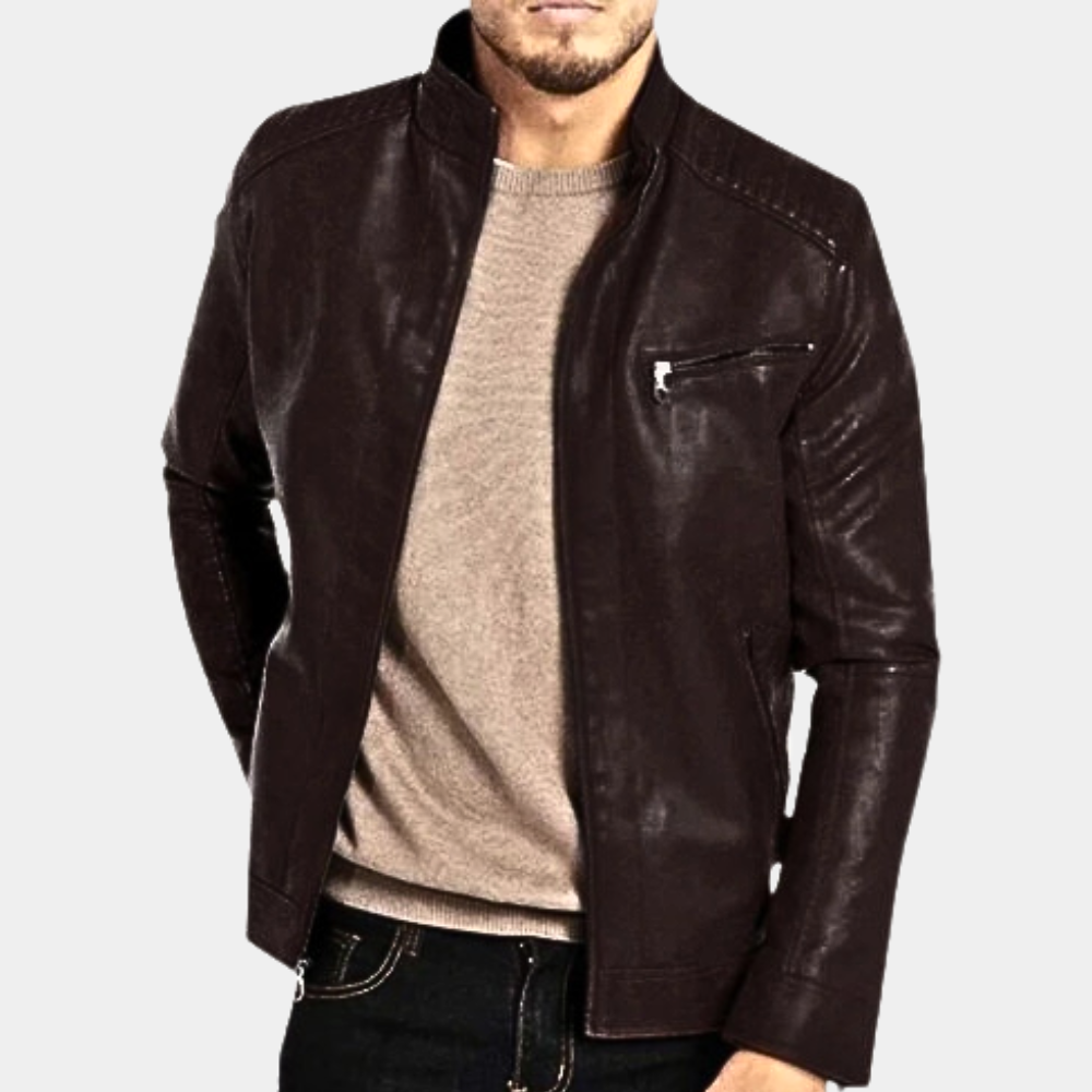 WW | Winddichte Jacke Für Männer Mit Reißverschluss