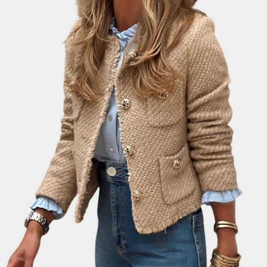 WW | Modische Elegante Damenjacke Für Büro Und Freizeit