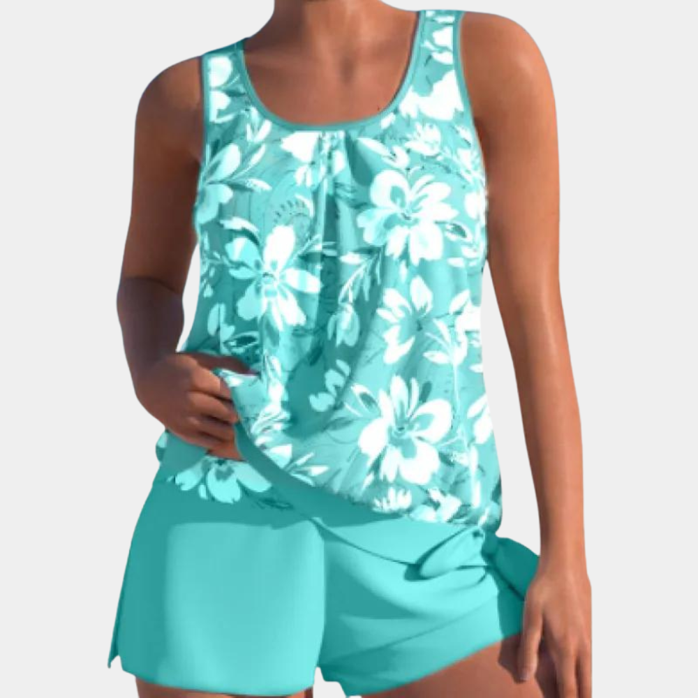WW | Blumen Tankini Satz