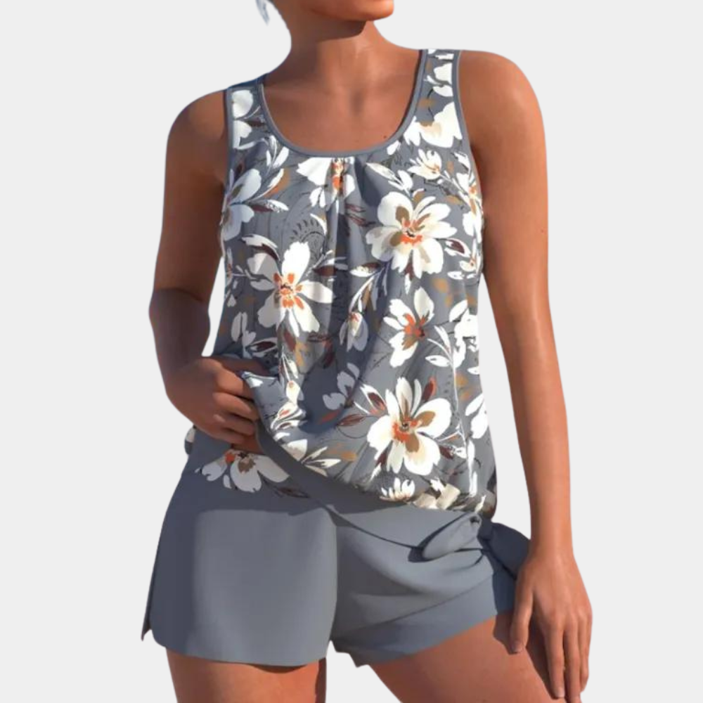 WW | Blumen Tankini Satz
