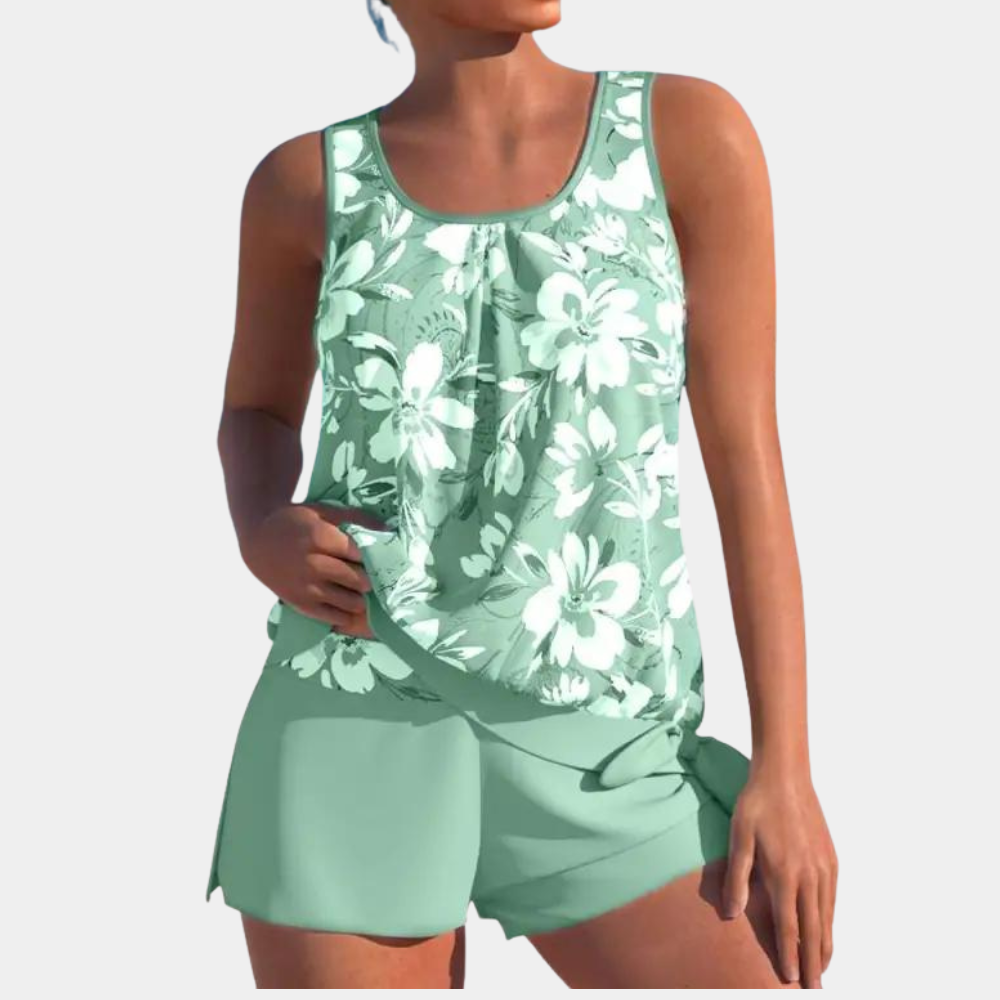 WW | Blumen Tankini Satz