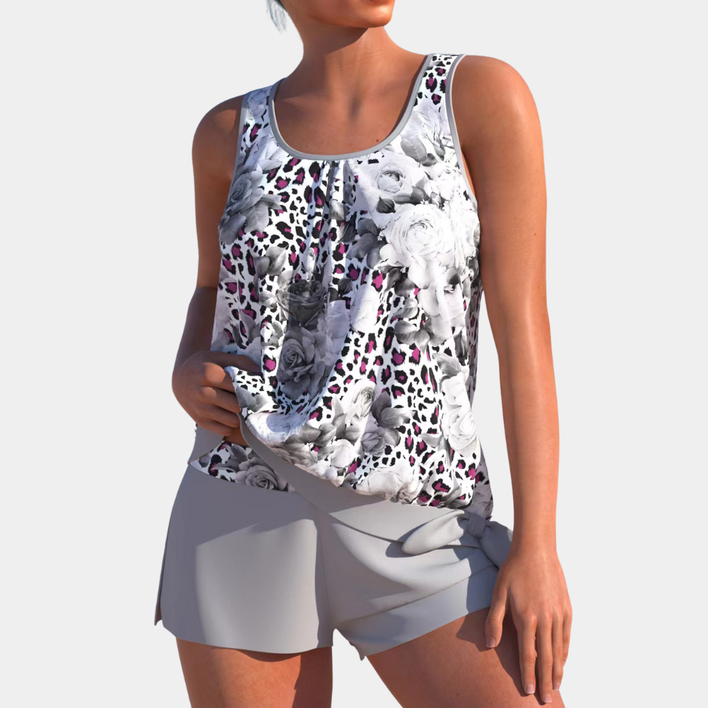 WW | Blumen Tankini Satz