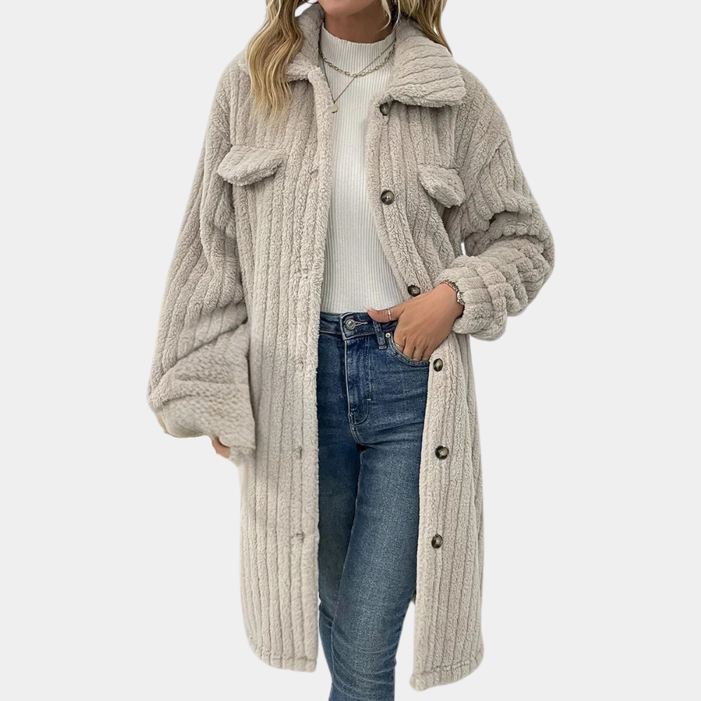 WW | Langer Fleece-Mantel