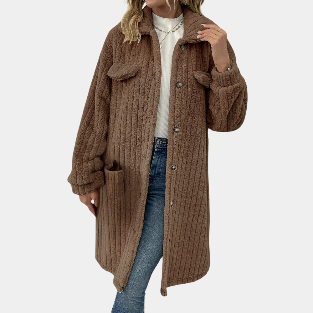 WW | Langer Fleece-Mantel