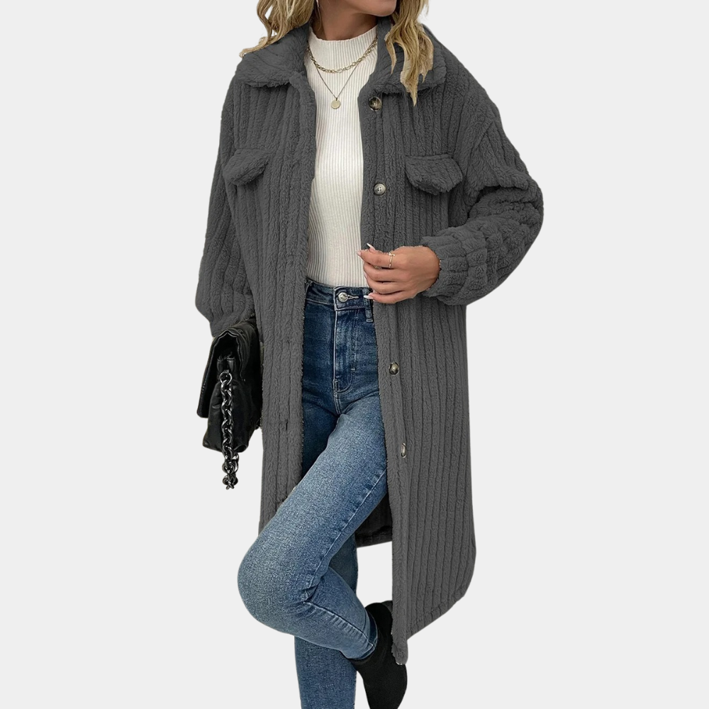 WW | Langer Fleece-Mantel