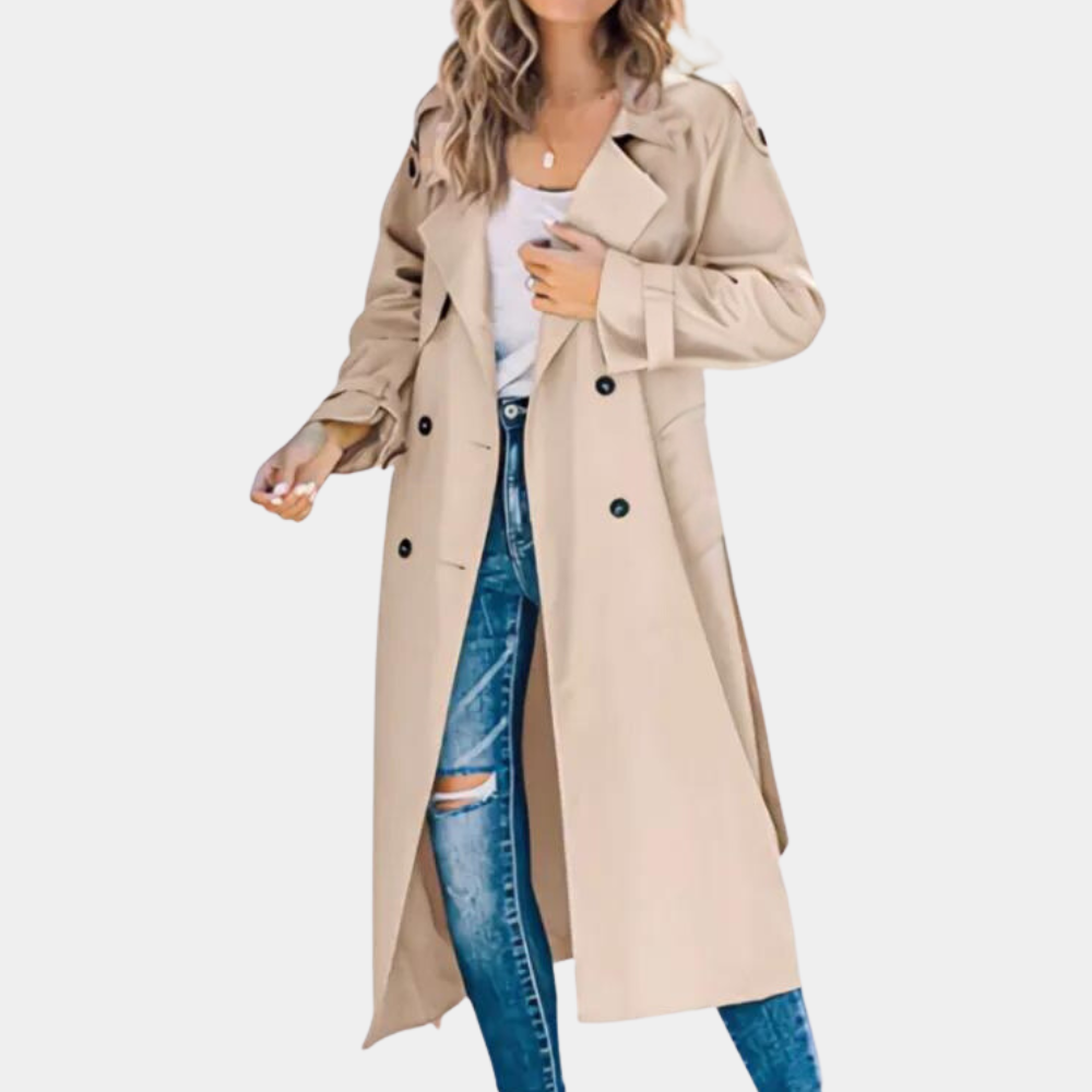 WW | Warmer Trenchcoat Für Damen Mit Eleganter Silhouette