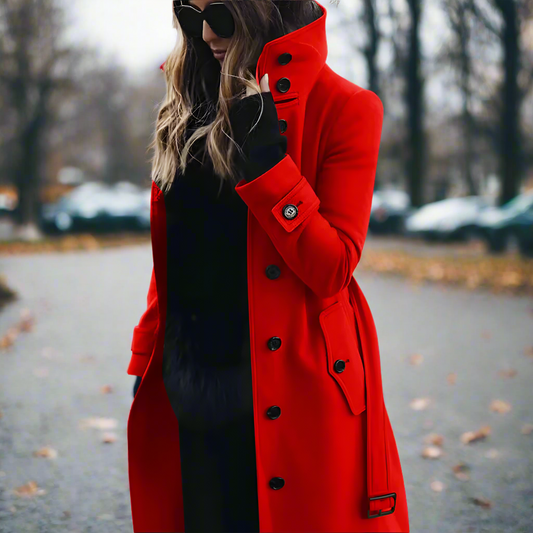 WW | Stilvoller und warmer Trenchcoat für Frauen