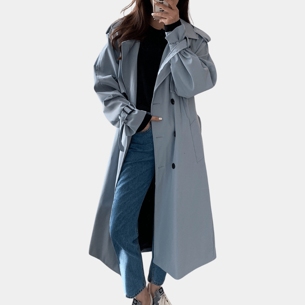 WW | Trenchcoat - Verstellbarer Gurtel - Zeitloses Design - Leichte Schicht