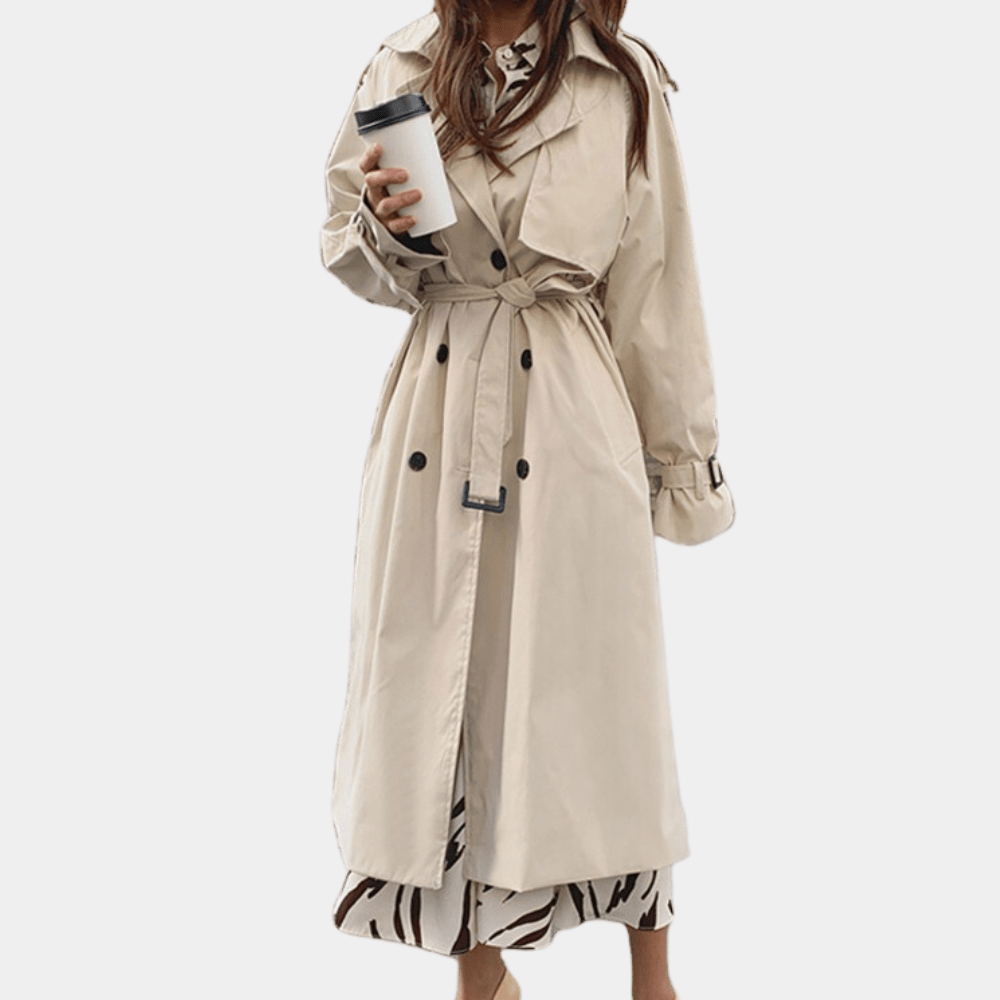 WW | Trenchcoat - Verstellbarer Gurtel - Zeitloses Design - Leichte Schicht
