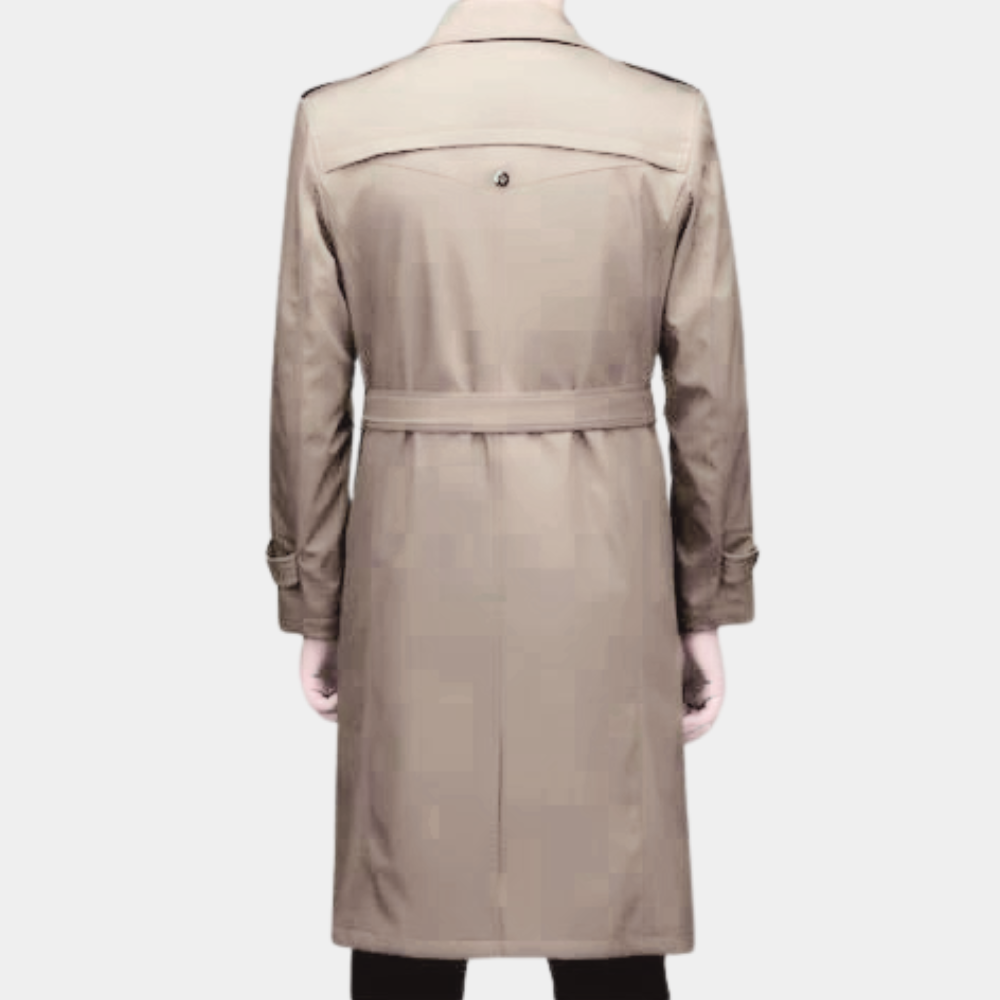 WW | Elegant Trench Coat For Men With Warm Lining