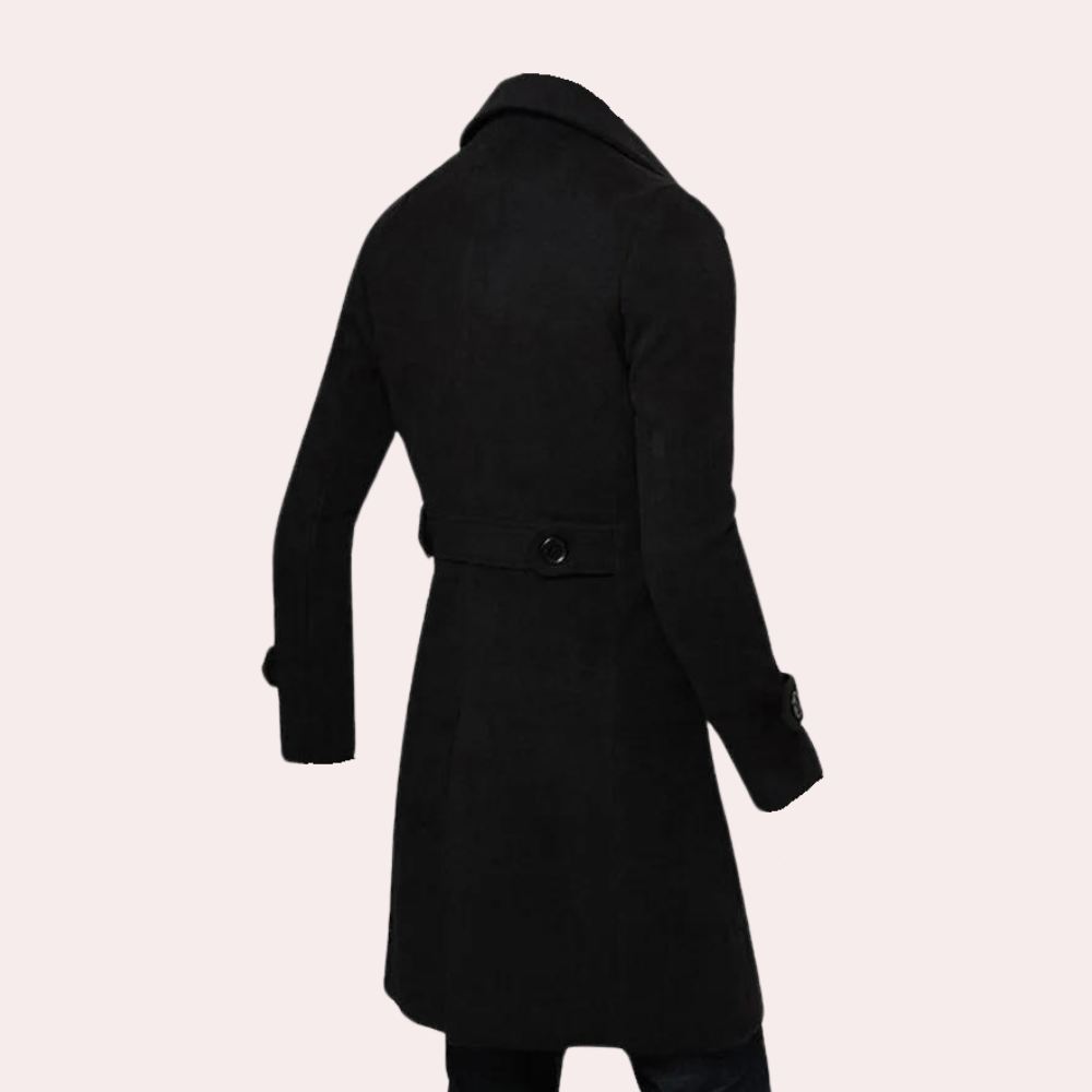 WW | Herren Trenchcoat mit Doppelter Knopfleiste