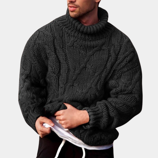 WW | Klassische Warme Herrenstrickjacke Für Komfort