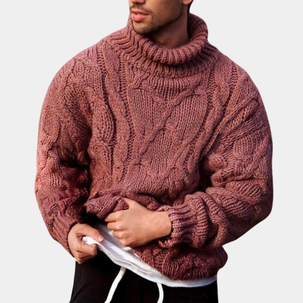 WW | Klassische Warme Herrenstrickjacke Für Komfort